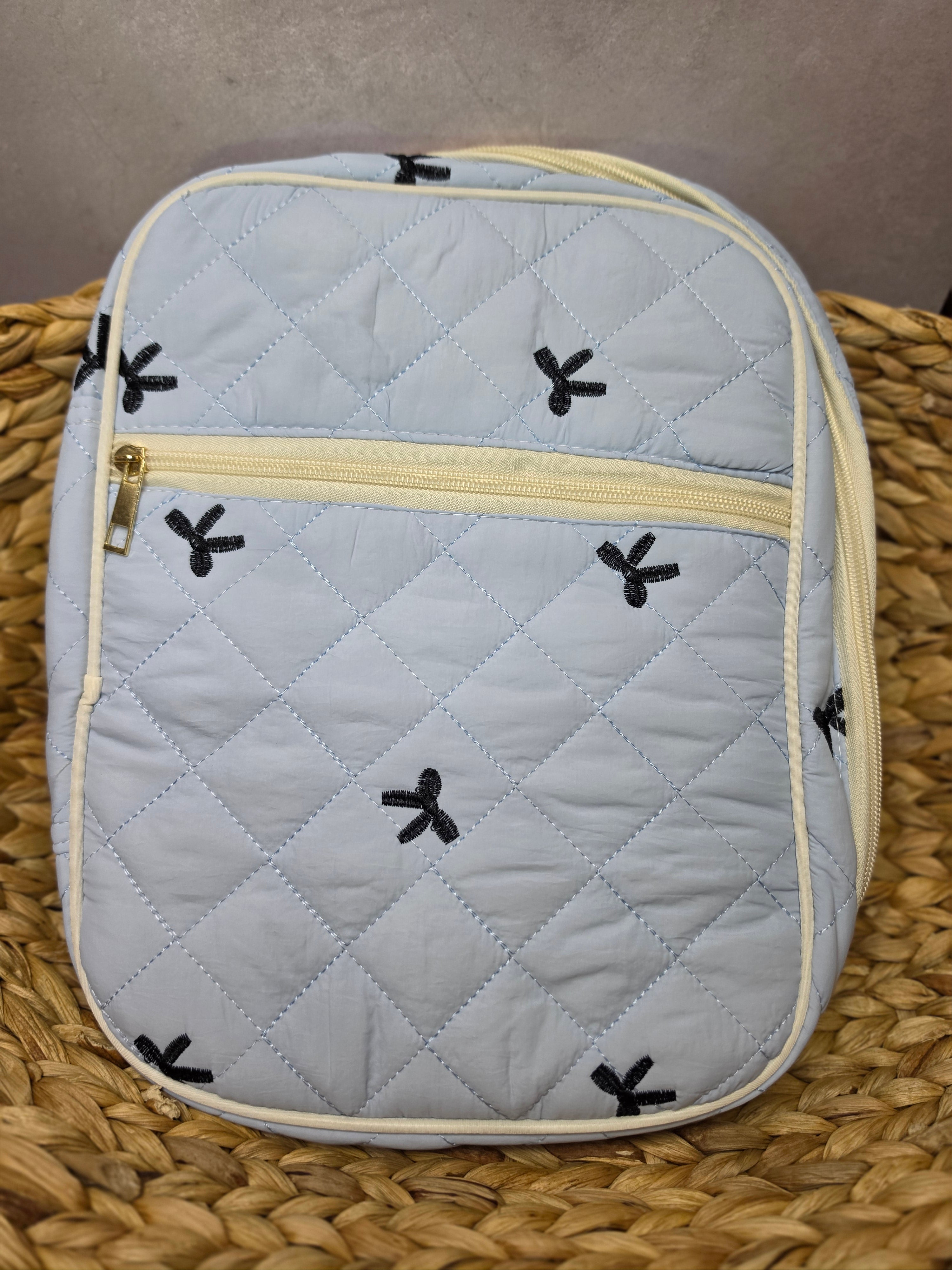 Quilted Bible Bag – Bow & Floral Prints