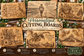 Faith-Inspired Engraved Cutting Board | Personalized Scripture & Decorative Designs