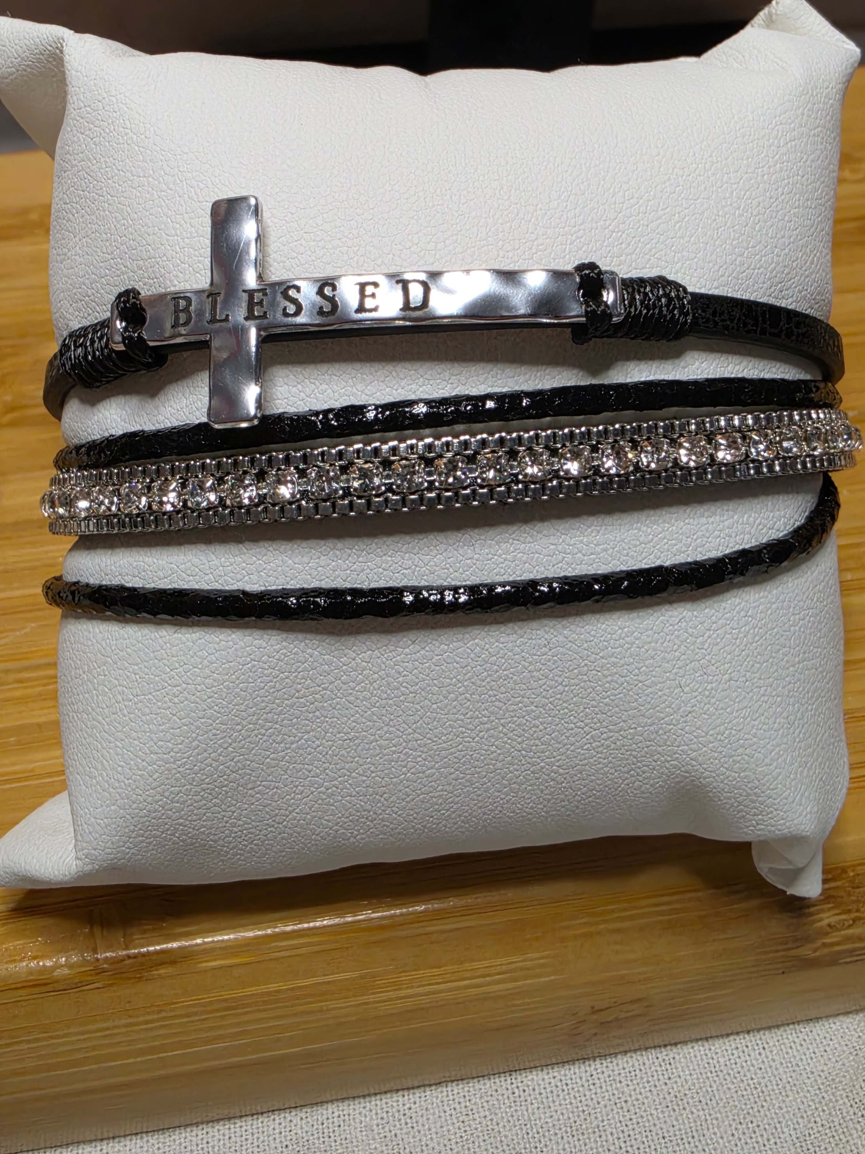 Blessed Cross Wrap Bracelet
