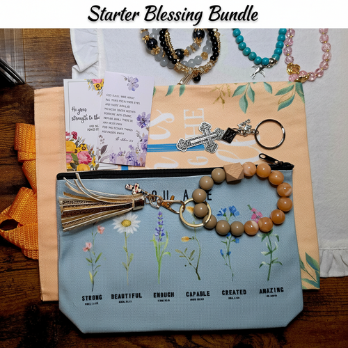 Starter Blessing Bundle with orange tote